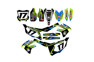 Kit de pegatinas compatible con per KAWASAKI KXF 450 2019 - 2021 - MXPKAD14129