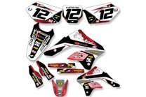 Sticker set compatible with per KAWASAKI KXF 250 2006 - 2008 - MXPKAD14132