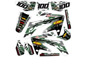 Kit Autocollants compatible avec per Honda CRF 450 2005 - 2008 - MXPKAD140139