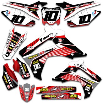 Kit de pegatinas compatible con per Honda CRF 450 2013 - 2016 - MXPKAD14141