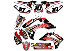 Kit de pegatinas compatible con per Honda CRF 450 2013 - 2016 - MXPKAD14141