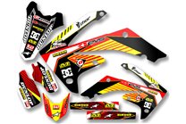 Kit adesivi compatibile con per Honda CRF 250 2010 - 2013 - MXPKAD14156