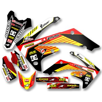 Sticker set compatible with per Honda CRF 250 2010 - 2013 - MXPKAD14156
