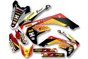 Kit de pegatinas compatible con per Honda CRF 250 2010 - 2013 - MXPKAD14156