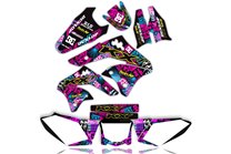 Sticker set compatible with per KAWASAKI KXF 250 2017 - 2020 - MXPKAD14170