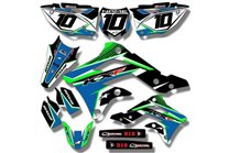 Sticker set compatible with per KAWASAKI KXF 450 2016 - 2018 - MXPKAD14172