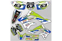 Sticker set compatible with per KAWASAKI KXF 250 2009 - 2012 - MXPKAD14175