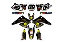 Kit adesivi compatibile con per SUZUKI RM 125/250 2001 - 2008 - MXPKAD14180