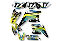 Kit adesivi compatibile con per SUZUKI RMZ 250 2007 - 2009 - MXPKAD14181