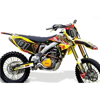 Kit de pegatinas compatible con per SUZUKI RMZ 450 2008 - 2017 - MXPKAD14186
