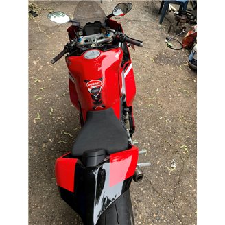 Lackierte Straße Verkleidung auf ABS mit Ducati Panigale V4 V4S fur Akrapovic Auspuff 2020 - 2022 - MXPCAV14204