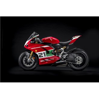 Painted Race Fairings Ducati Panigale V2 2020 - 2022 with back seat Neoprene seat + screws, fasteners - MXPCRV14216