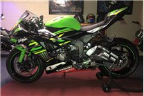 carenado barnizado Kawasaki Zx6R 2019 - 2022 + tornillos, tornillos rapidos MXPCRV14219 2