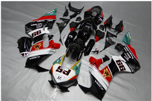 Lackierte Straße Verkleidung auf ABS kompatibel mit Honda Cbr 1000 2017 - 2019 - MXPCAV13115