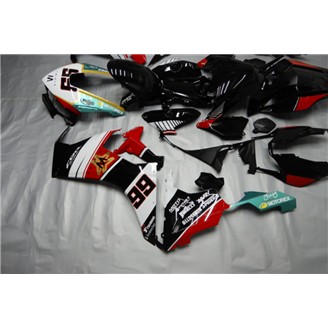 Painted street fairings in abs compatible with Honda Cbr 1000 2017 - 2019 - MXPCAV13115