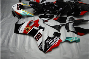 Painted street fairings in abs compatible with Honda Cbr 1000 2017 - 2019 - MXPCAV13115