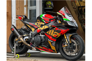 Carenado Racing Pintado Aprilia RSV4 2015 - 2020 + tornillos, tornillos rapidos - MXPCRV13948