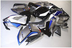 Painted street fairings in abs compatible with Aprilia RS4 125 2012 - 2017 - MXPCAV14243