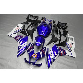 Lackierte Straße Verkleidung auf ABS kompatibel mit Aprilia RS4 125 2012 - 2017 - MXPCAV14244