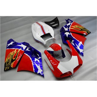 Painted street fairings in abs compatible with Ducati 748 916 996 - MXPCAV13029
