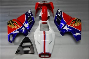 Painted street fairings in abs compatible with Ducati 748 916 996 - MXPCAV13029