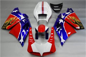 Lackierte Straße Verkleidung auf ABS kompatibel mit Ducati 748 916 996 - MXPCAV13029