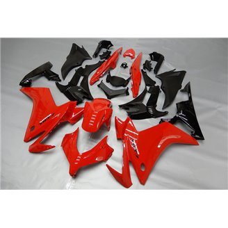 Lackierte Straße Verkleidung auf ABS kompatibel mit Honda CBR 500R 2013 - 2015 - MXPCAV14270