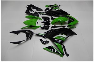 Lackierte Straße Verkleidung auf ABS kompatibel mit Kawasaki Ninja 650 2017 - 2019 - MXPCAV14275