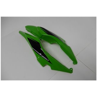 Lackierte Straße Verkleidung auf ABS kompatibel mit Kawasaki Ninja 650 2017 - 2019 - MXPCAV14275