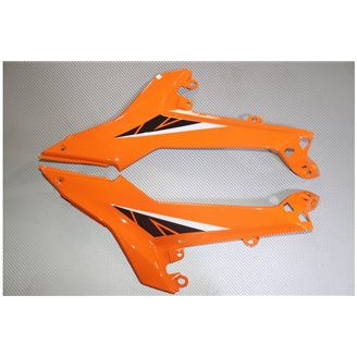 Lackierte Straße Verkleidung auf ABS kompatibel mit Kawasaki Ninja 650 2017 - 2019 - MXPCAV14275