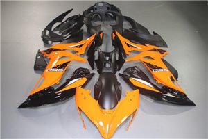 Lackierte Straße Verkleidung auf ABS kompatibel mit Kawasaki Ninja 650 2017 - 2019 - MXPCAV14275