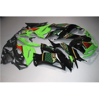 Carenados en abs pintados para la calle compatible con Kawasaki ZX6R 636 2013 - 2018 - MXPCAV14277