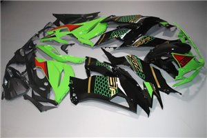 Carene stradali in abs verniciate compatibili con Kawasaki ZX6R 636 2013 - 2018 - MXPCAV14277