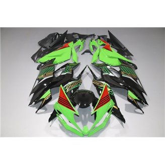 Carenados en abs pintados para la calle compatible con Kawasaki ZX6R 636 2013 - 2018 - MXPCAV14277