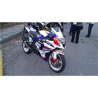 Carene stradali in abs verniciate compatibili con Suzuki Gsxr 1000 2009 - 2016 - MXPCAV14278