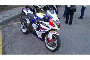 Carene stradali in abs verniciate compatibili con Suzuki Gsxr 1000 2009 - 2016 - MXPCAV14278