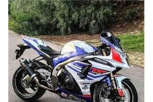 Carene stradali in abs verniciate compatibili con Suzuki Gsxr 1000 2009 - 2016 - MXPCAV14278