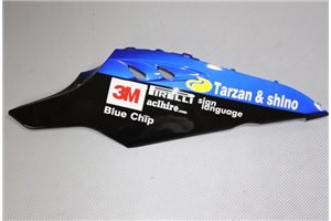 Painted street fairings in abs compatible with Suzuki Gsxr 1000 2009 - 2016 - MXPCAV14278