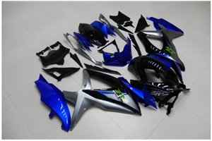 Painted street fairings in abs compatible with Suzuki Gsxr 600/750 2008 - 2010 - MXPCAV14280