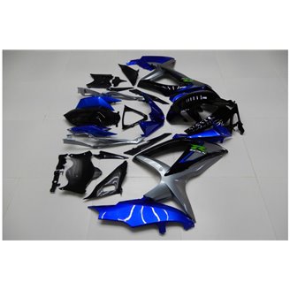 Painted street fairings in abs compatible with Suzuki Gsxr 600/750 2008 - 2010 - MXPCAV14280