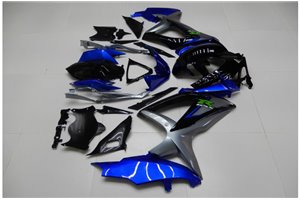 Painted street fairings in abs compatible with Suzuki Gsxr 600/750 2008 - 2010 - MXPCAV14280
