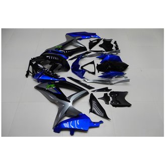 Painted street fairings in abs compatible with Suzuki Gsxr 600/750 2008 - 2010 - MXPCAV14280