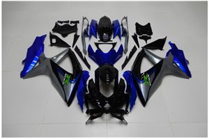 Painted street fairings in abs compatible with Suzuki Gsxr 600/750 2008 - 2010 - MXPCAV14280