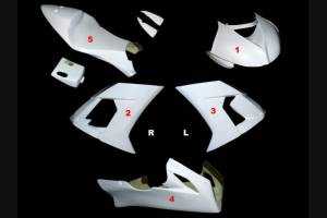 Carene Kawasaki Zx10R 2008 - 2010 senza parafango - MXPCRD2127