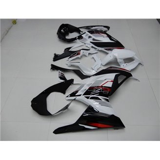 Lackierte Straße Verkleidung auf ABS kompatibel mit Kawasaki ZX Ninja 300 2013 - 2017 - MXPCAV14286