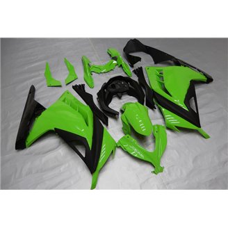 Lackierte Straße Verkleidung auf ABS kompatibel mit Kawasaki ZX Ninja 300 2013 - 2017 - MXPCAV14287