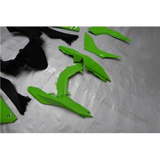 Lackierte Straße Verkleidung auf ABS kompatibel mit Kawasaki ZX Ninja 300 2013 - 2017 - MXPCAV14287