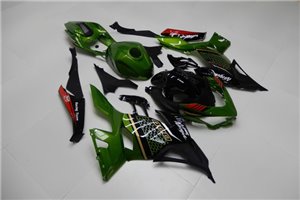 Carene stradali in abs verniciate compatibili con Kawasaki EX Ninja 400 2018 - 2022 - MXPCAV14290