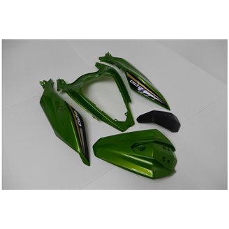 Carene stradali in abs verniciate compatibili con Kawasaki EX Ninja 400 2018 - 2022 - MXPCAV14290