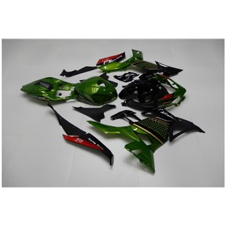 Carene stradali in abs verniciate compatibili con Kawasaki EX Ninja 400 2018 - 2022 - MXPCAV14290